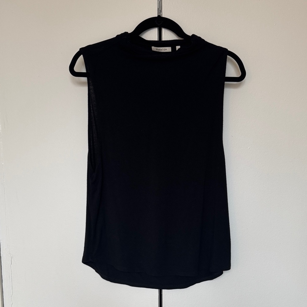 Aritzia Black Muscle Tee
